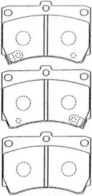 Комплект тормозных колодок, дисковый тормоз AISIN купить